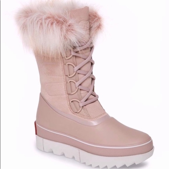 Sorel Joan of Arctic Next Boots Mauve Vapor Pink Waterproof Winter Size 6.5 9 - Picture 2 of 9